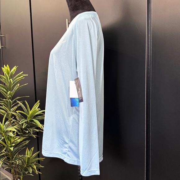 Anglur UPF Sun Protect,moisture
wicking,round neck,logo graphic chest/arm,light - Picture 4 of 8